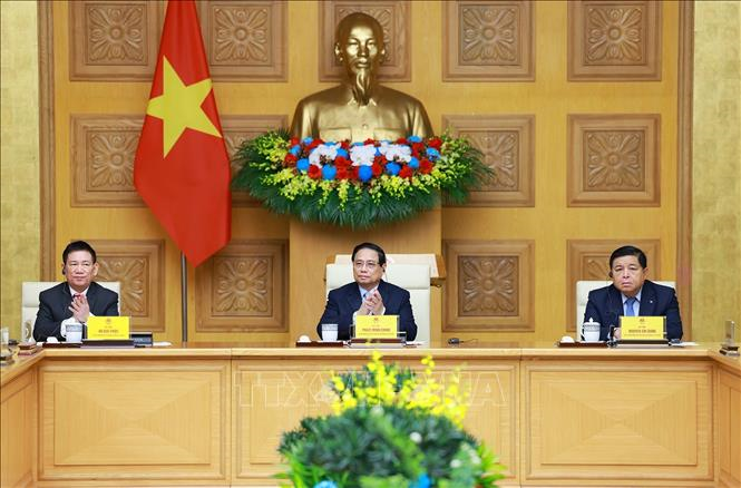 Thủ tướng Phạm Minh Chính chủ trì tọa đàm với các doanh nghiệp Hoa Kỳ